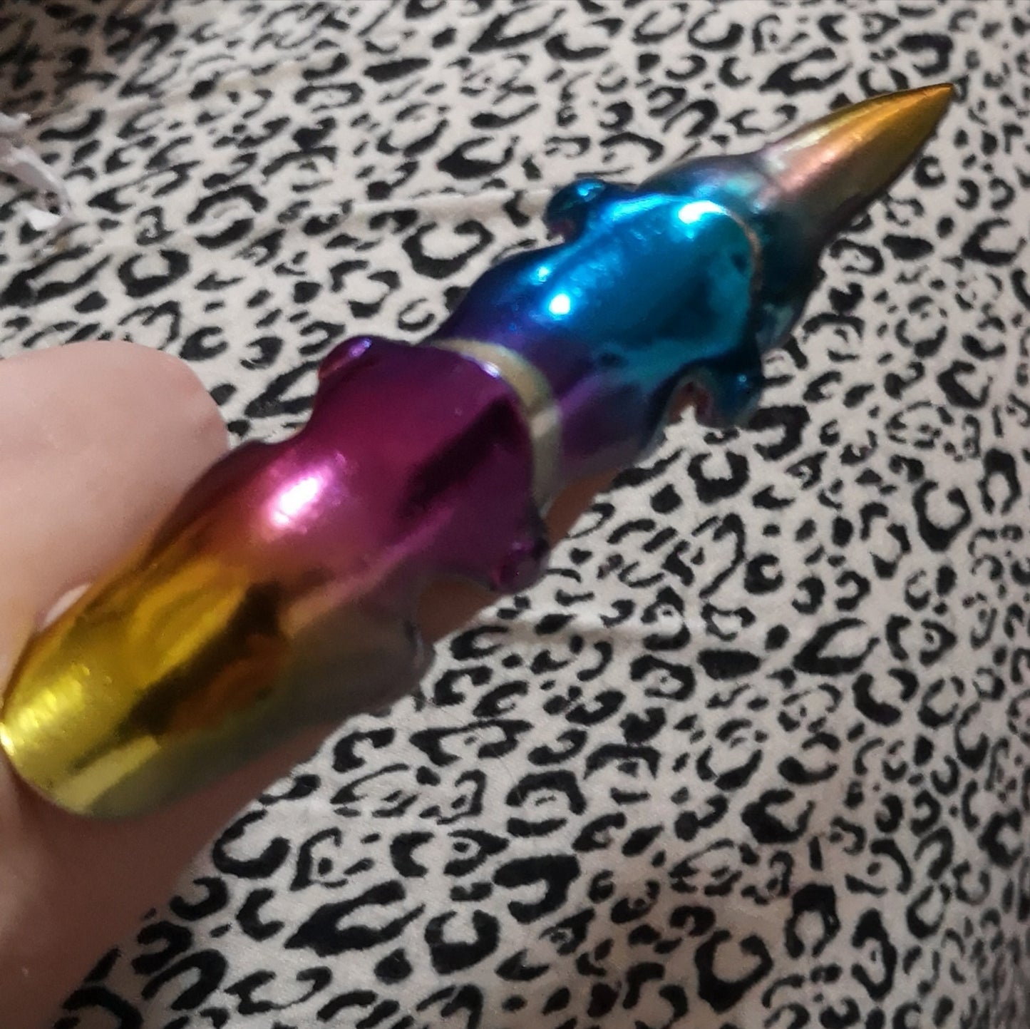 Rainbow Stiletto Ring