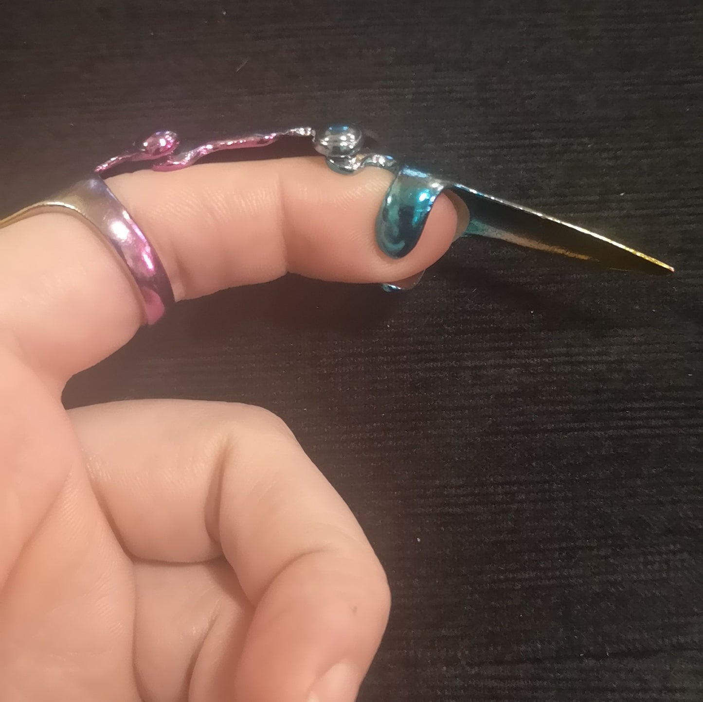 Rainbow Stiletto Ring