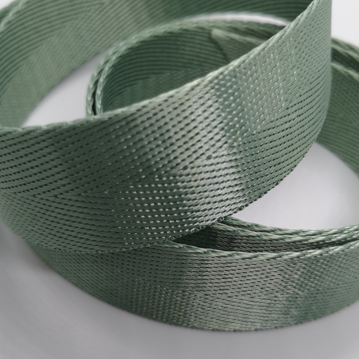 1" Wide Webbing -Solid Color -SAGE