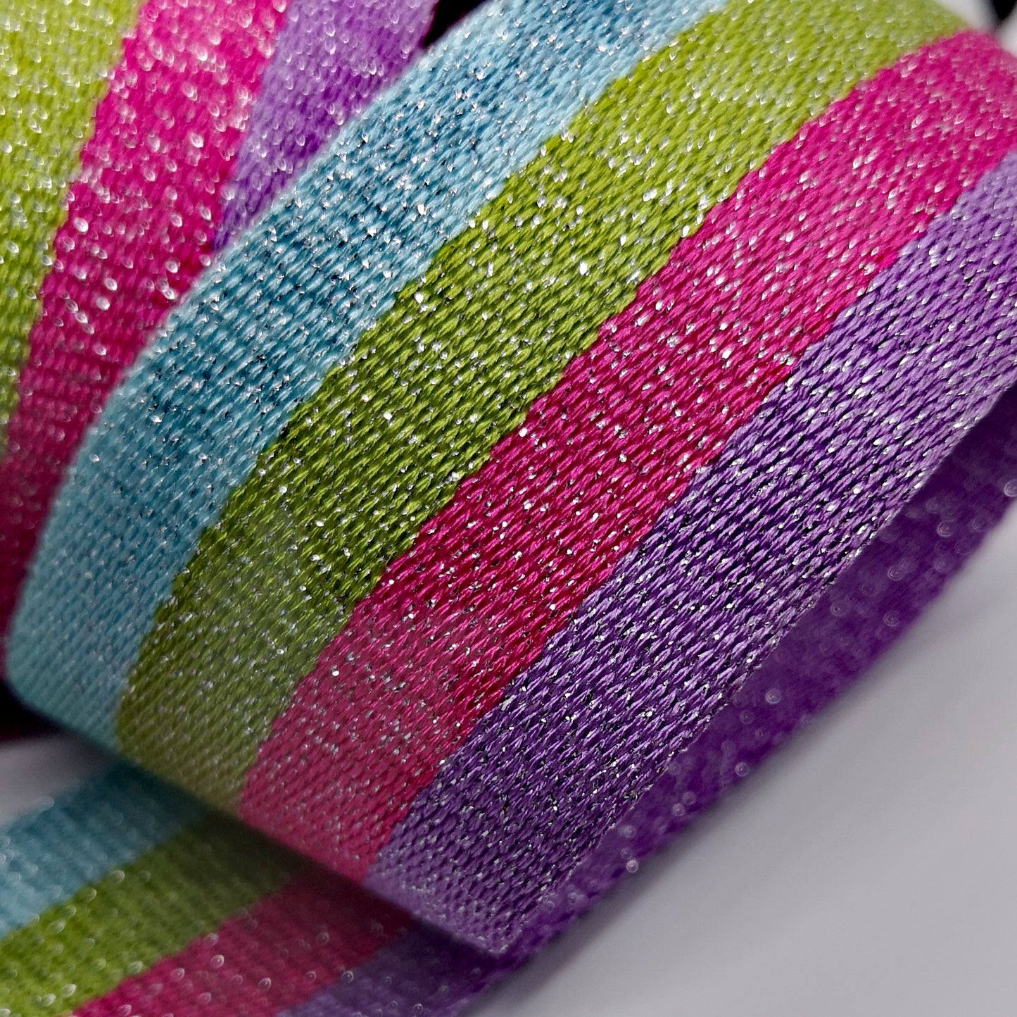 1.5" Webbing - Sugarberry (Blue, Green, Pink, Purple