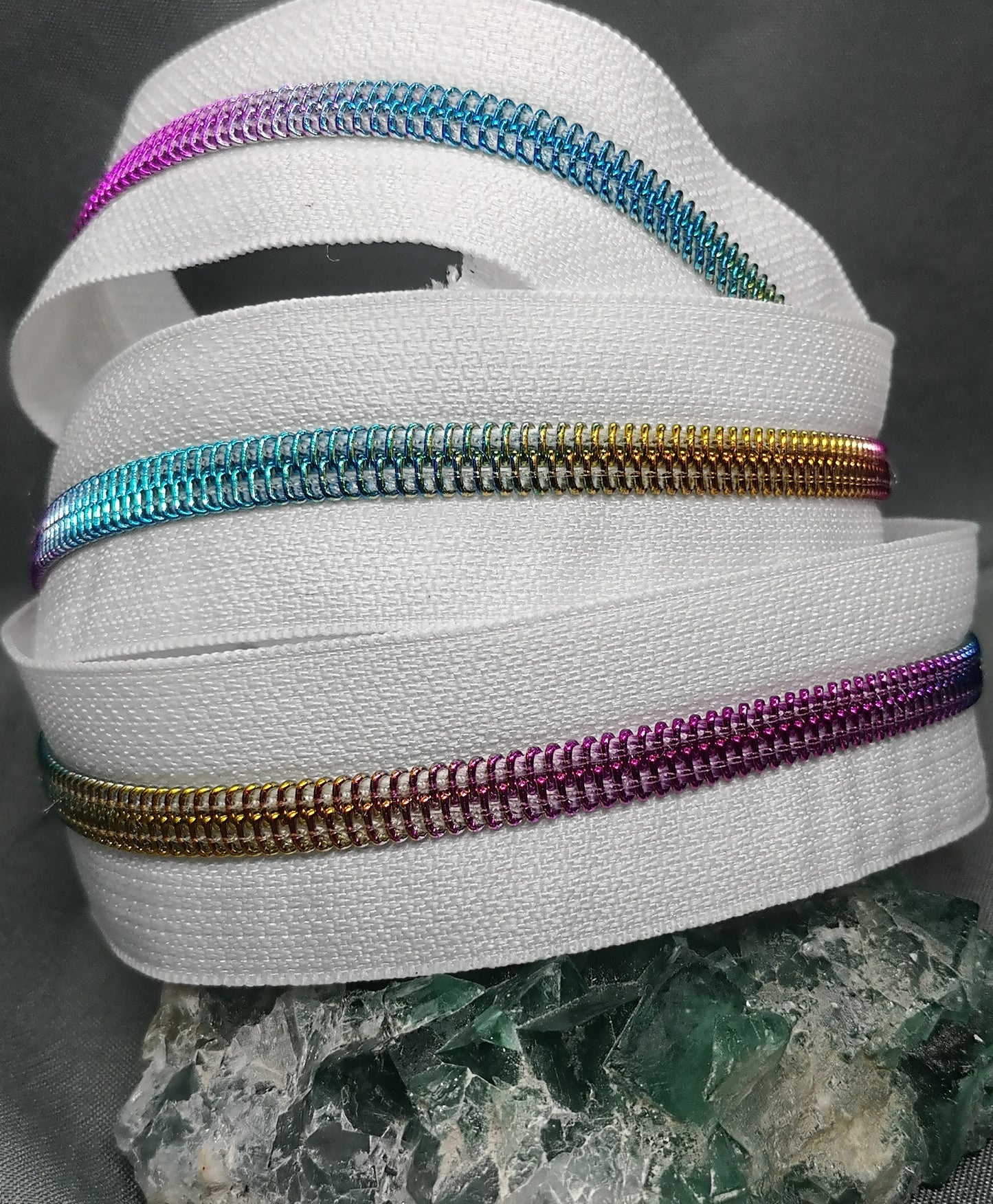 *NEW* 6 pack sampler with Rainbow Teeth Zipper Tape