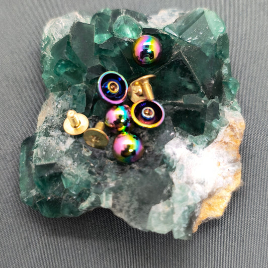 10 mm Rainbow Purse Feet set of 5