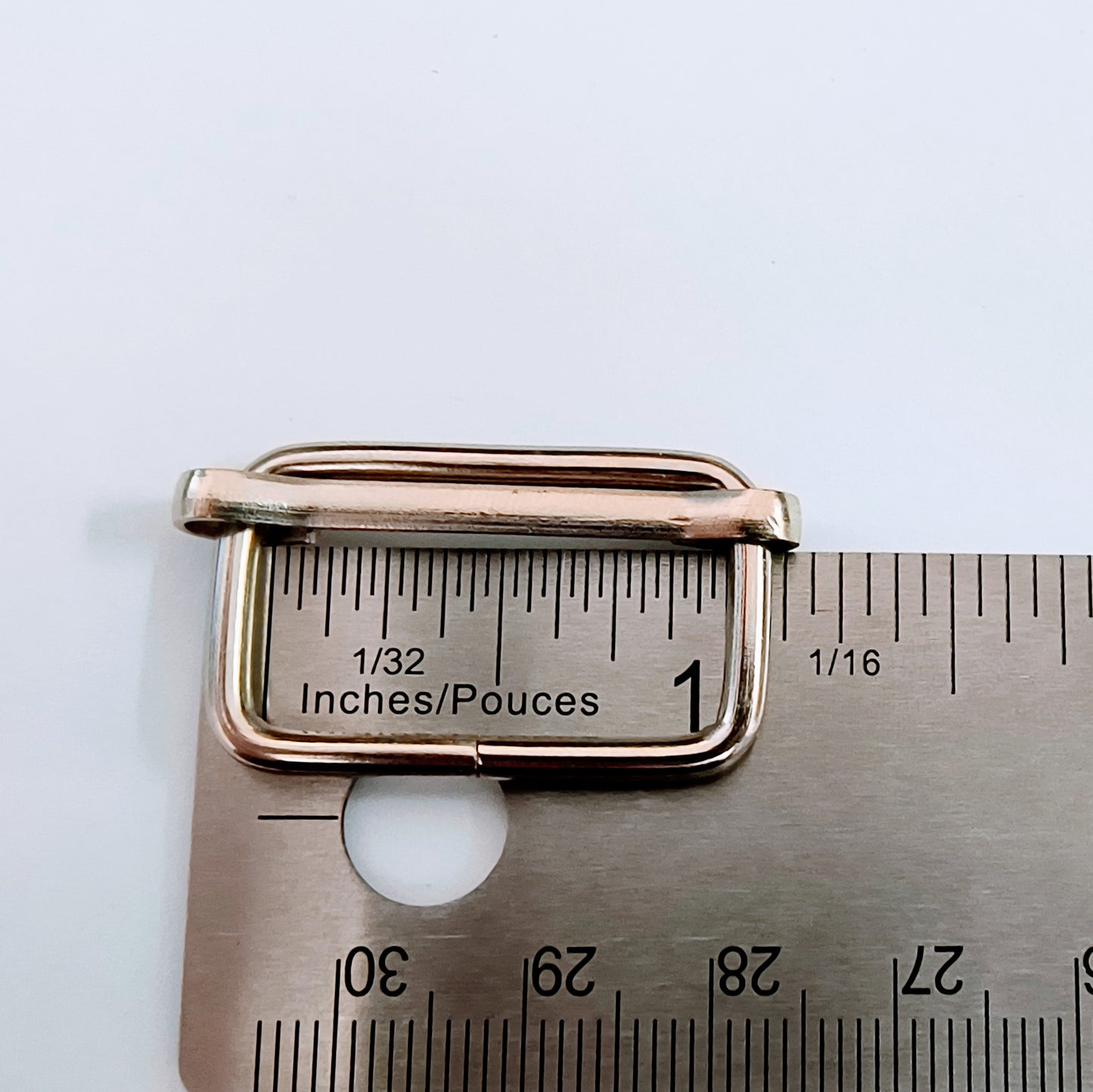 1 Inch Silver Adjustable Sliders