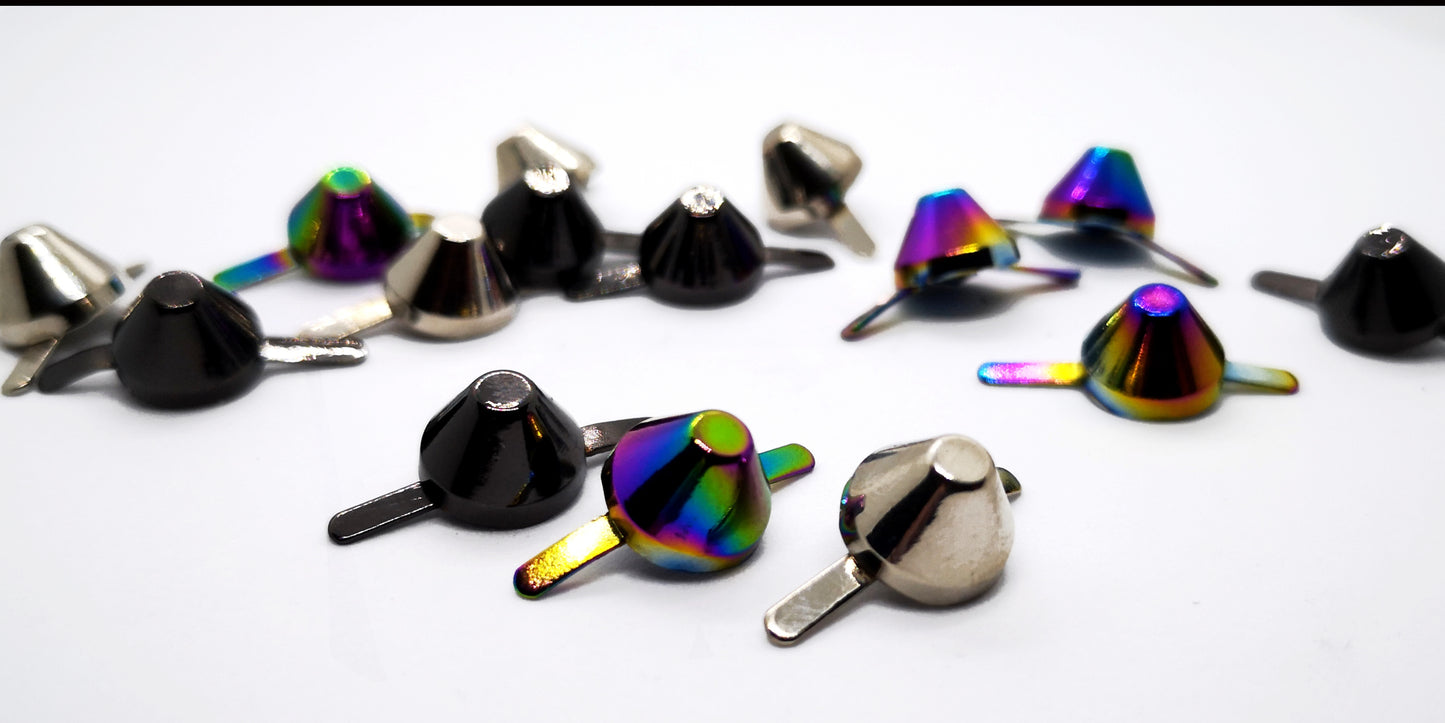 Purse Feet Rainbow set of 5
