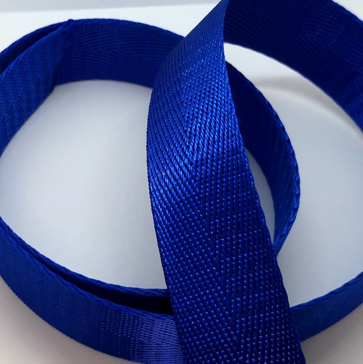1" Wide Webbing -Solid Color - ROYAL BLUE