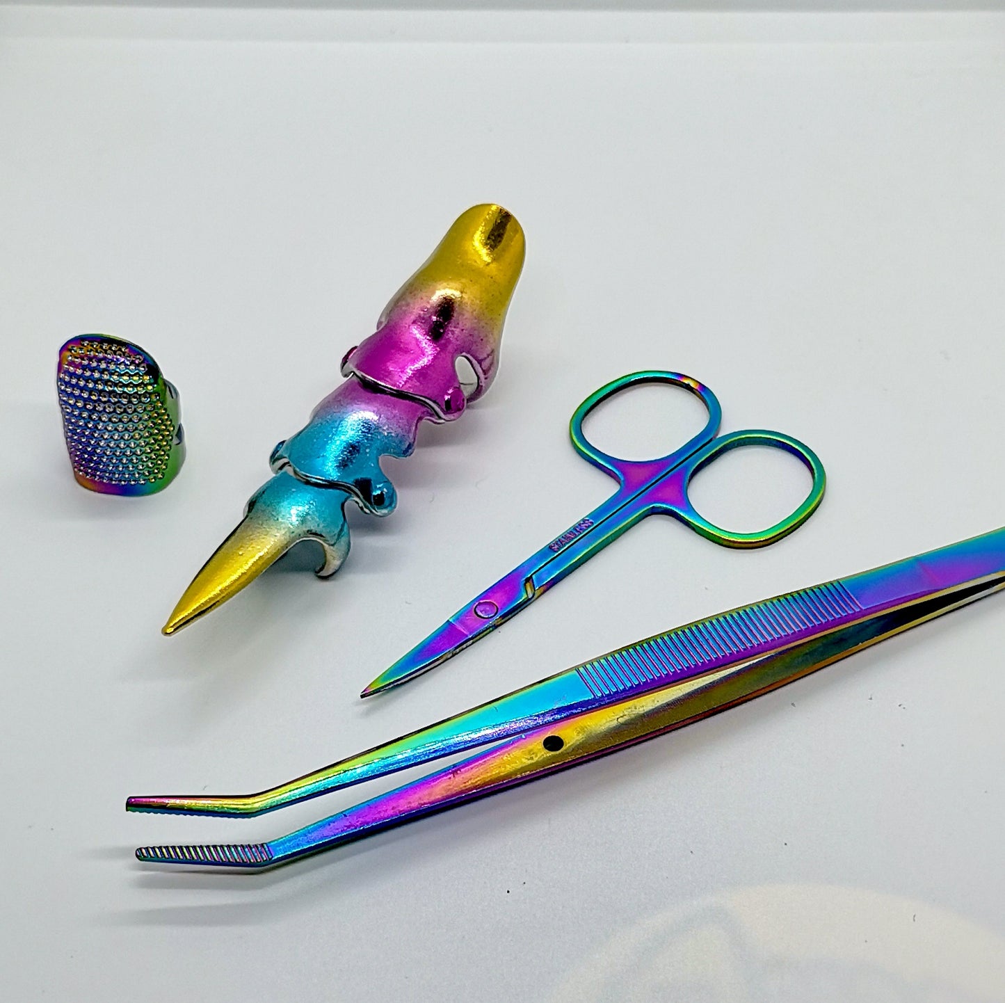 6" Long Rainbow Tweezers