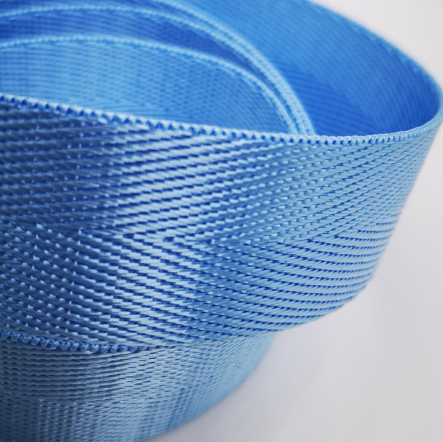 1" Wide Webbing -Solid Color -ICE BLUE