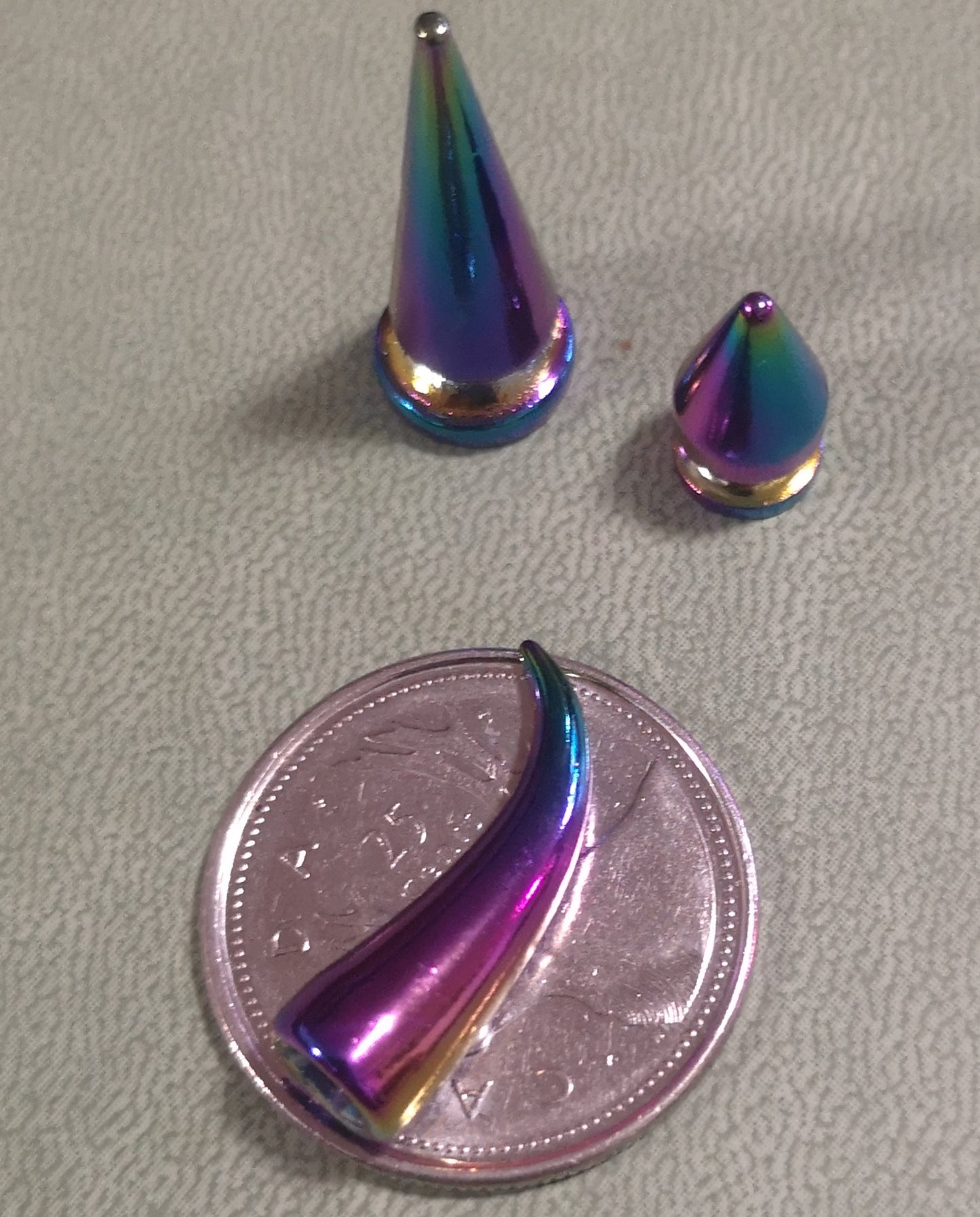 *NEW* Rainbow Eagle Claw Spike Studs