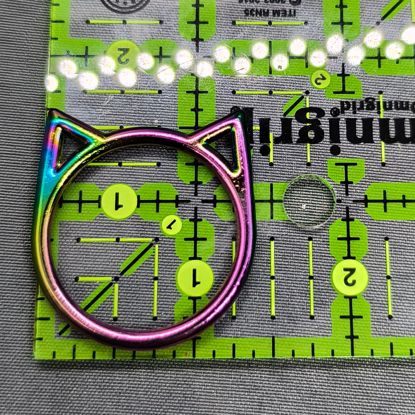 Rainbow Cat Connector Rings