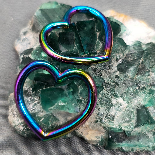 Heart Rings - Rainbow