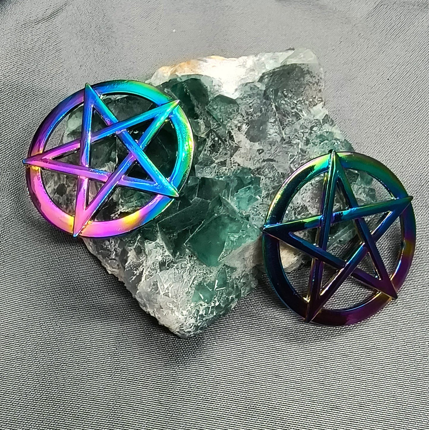 Pentagram Connector Rings