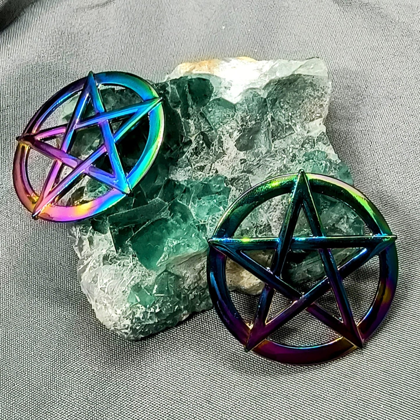 Pentagram Connector Rings