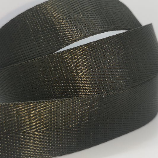 1" Wide Webbing - Solid Color - ARMY GREEN