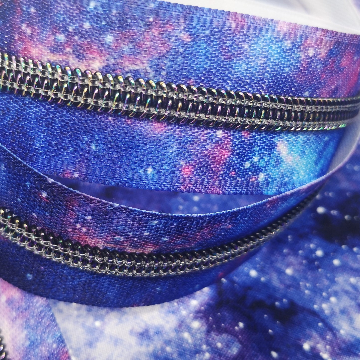 Nebula with Dark Galaxy Zipper Tape