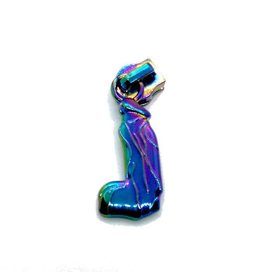 Rainbow Penis Zipper Pull - RC.Threadcraft