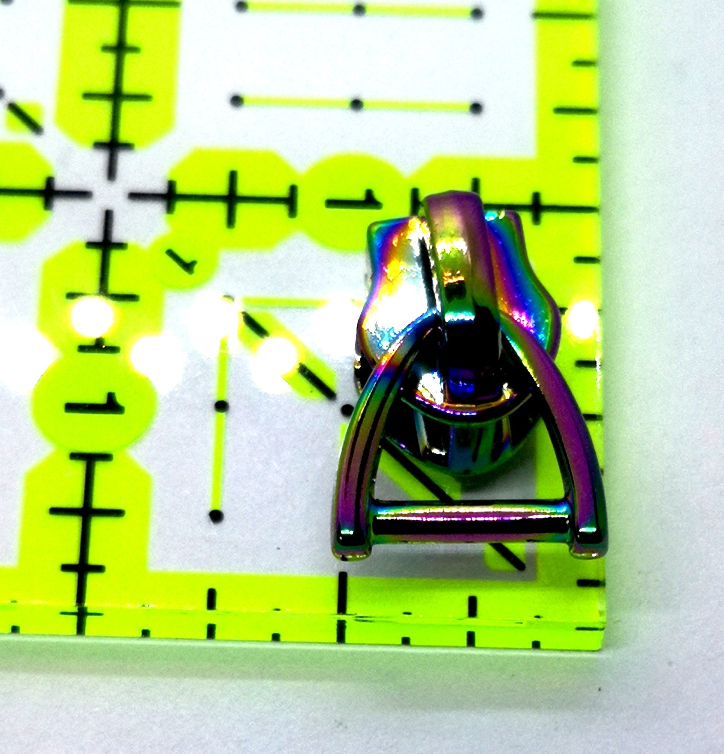 ***Last Chance*** Rainbow Blank (D-RING) Zipper Pull set of 5
