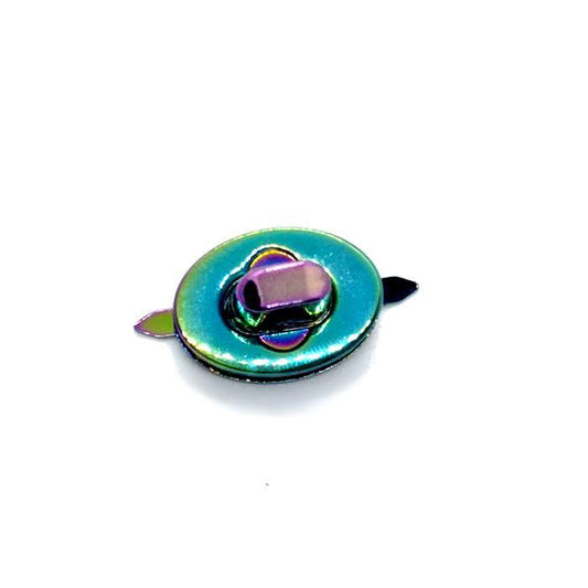 Rainbow Oval Purse Lock Closure - RC.Threadcraft