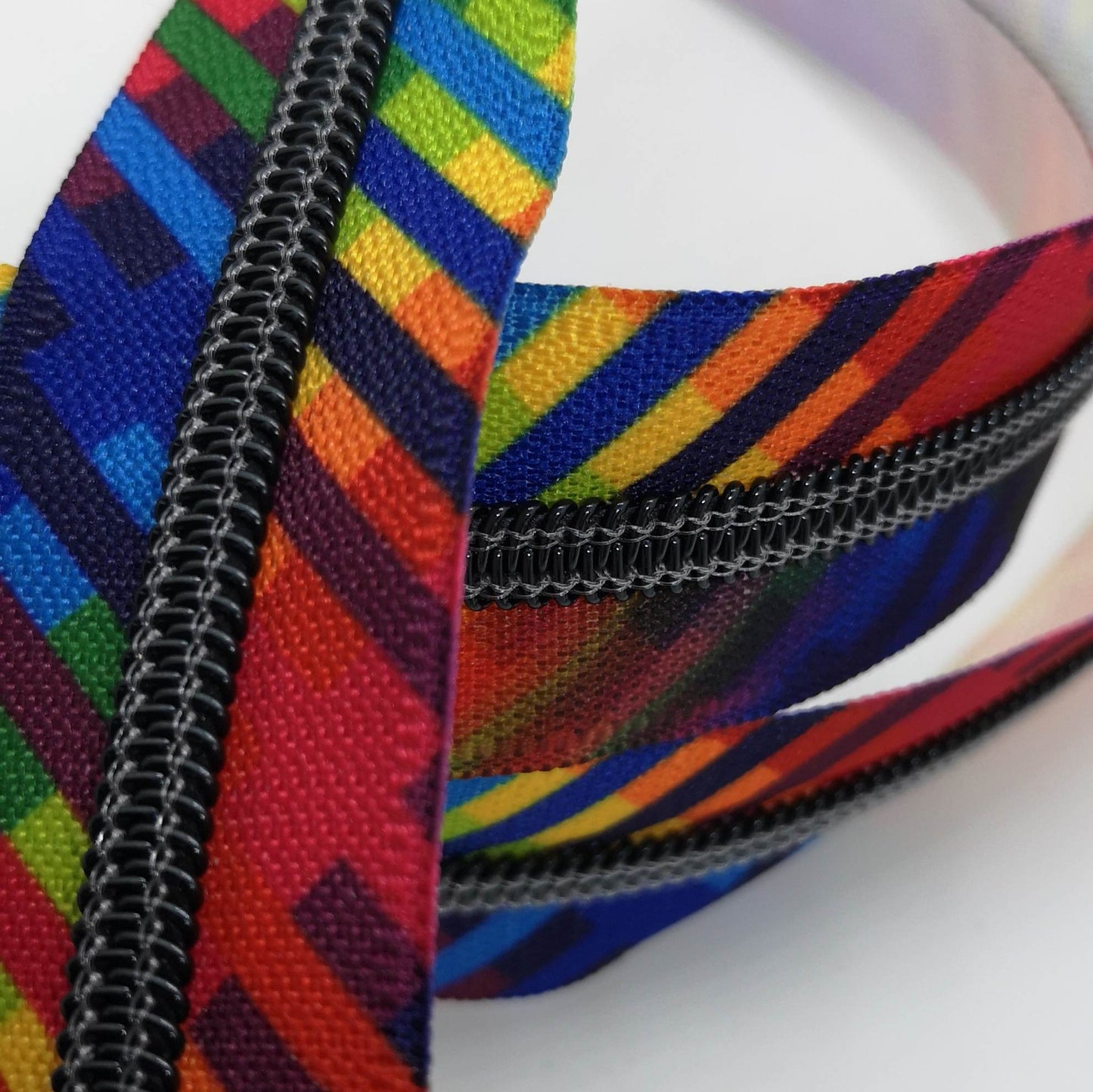 ***Last Chance*** Radical rainbow Zipper Tape