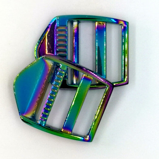 1" Locking Ladder Rainbow Slider - Backpack strap slide